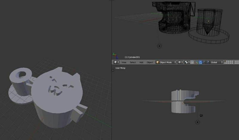 Cat Curtain Holder with Mount for 1cm-rod