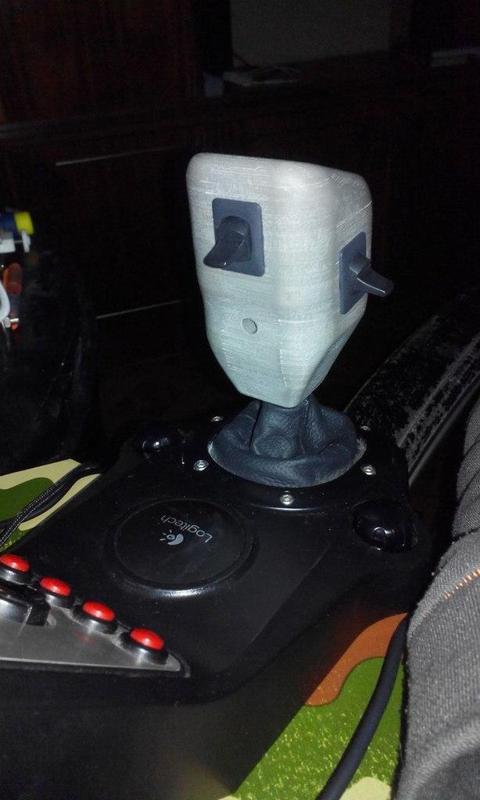 Logitech G27 / G25 splitter shifter