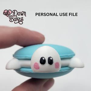 MAC-Aroni the Turtle  - Macaron Buddies  PERSONAL USE