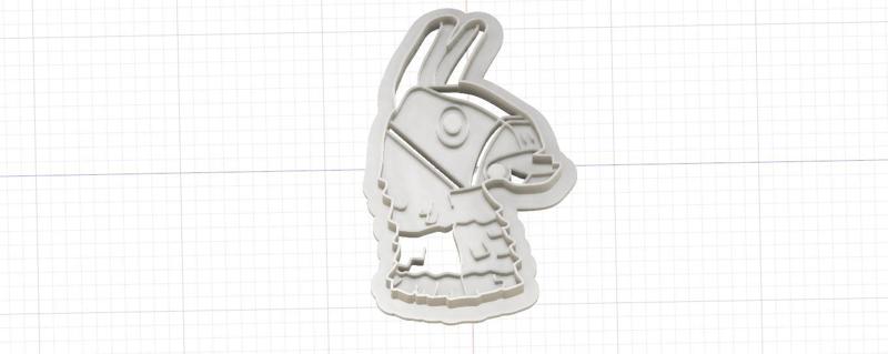 3D Model of Fortnite Pinata Cookie Cutter