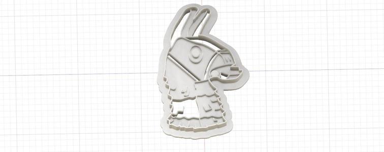 3D Model of Fortnite Pinata Cookie Cutter