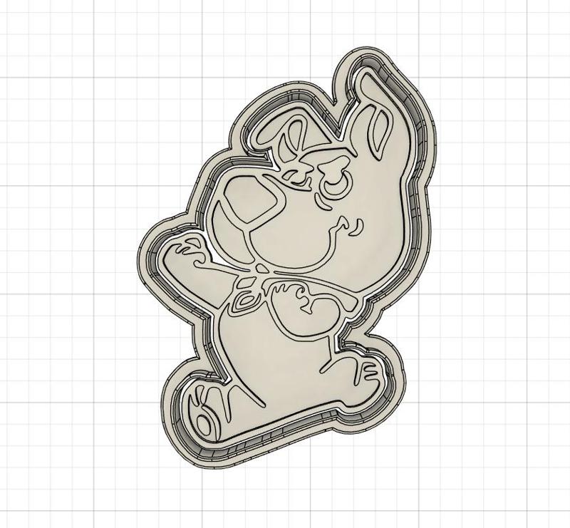 Scrappy Doo Cookie Cutter