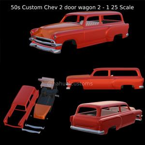 50s Custom Chev 2 door wagon 2 - 1 25 Scale