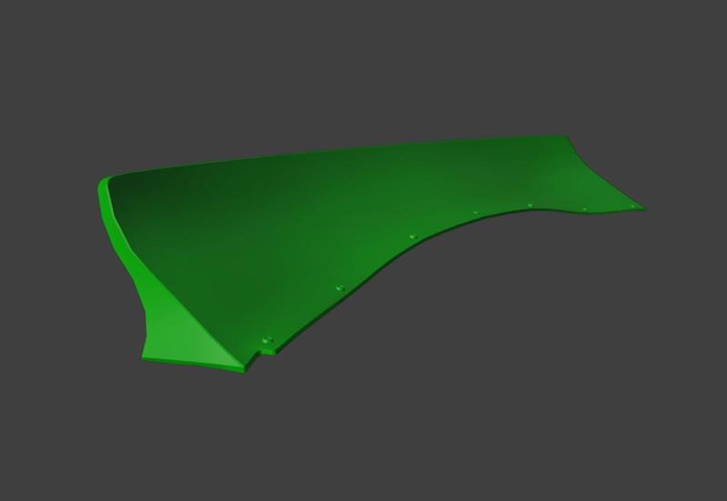 Spoiler 073 Wing For RC CARS Universal 3D PRINT STL