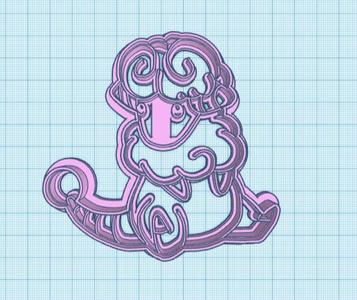 Pokemon: Flaaffy Cookie Cutter