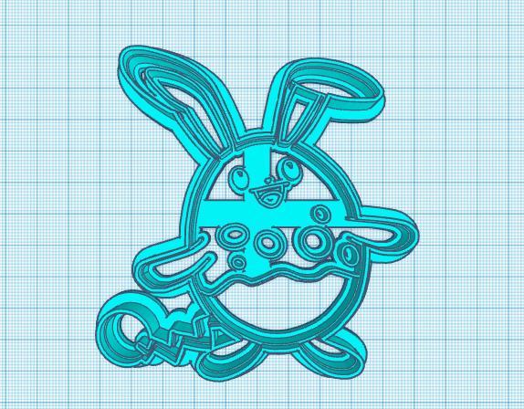 Pokemon: Azumarill Cookie Cutter