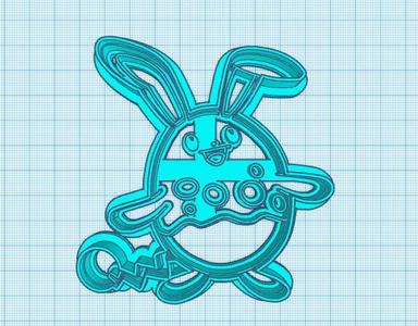 Pokemon: Azumarill Cookie Cutter