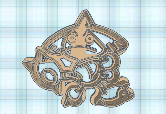 Pokemon: Hitmontop Cookie Cutter