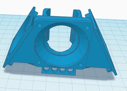 e3D fan duct with leds