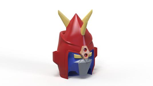 Voltes V Pencil Holder / Planter – 3D Printable STL + 3MF + OBJ