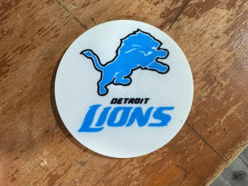 Detroit Lions Coaster
