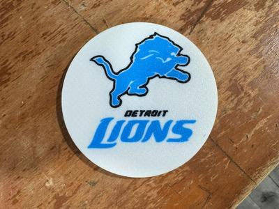 Detroit Lions Coaster