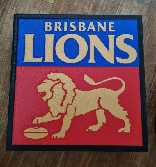Brisbane Lion Lightbox