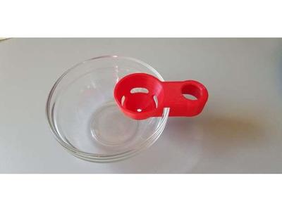 Egg yolk separator