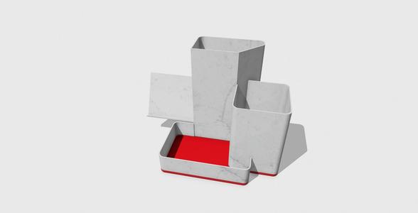 43,25g Desk Organizer with Phone stand