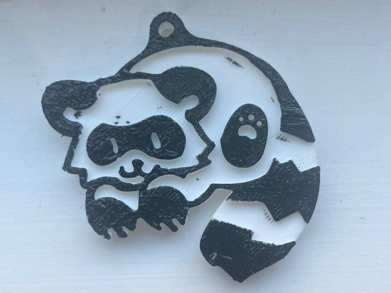 Racoon Keychain!