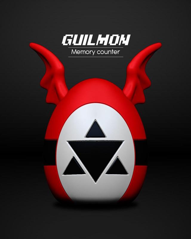 Guilmon Digiegg Memory Counter Digimon TCG