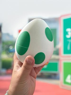 Yoshi egg - multi-color Yoshi style egg