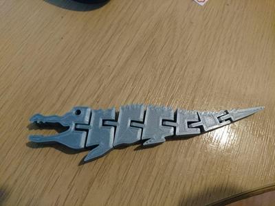 Flexi / Articulated Crocodile
