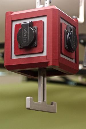 ElektroBloq - Cube with up to five power outlets