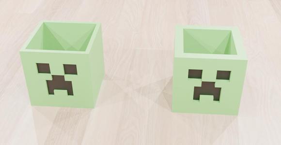Creeper Pen Holder