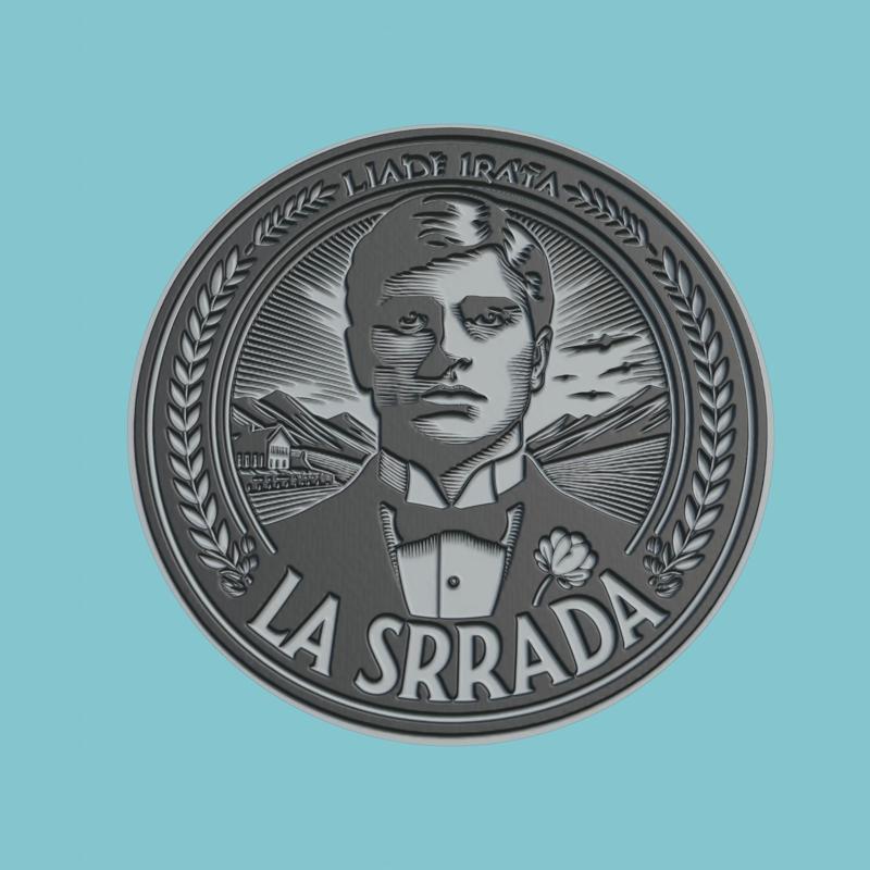La Strada Movie Medallion  La Strada 3d  Model Stl Obj