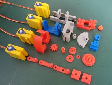 fischertechnik SG90 mini servo system