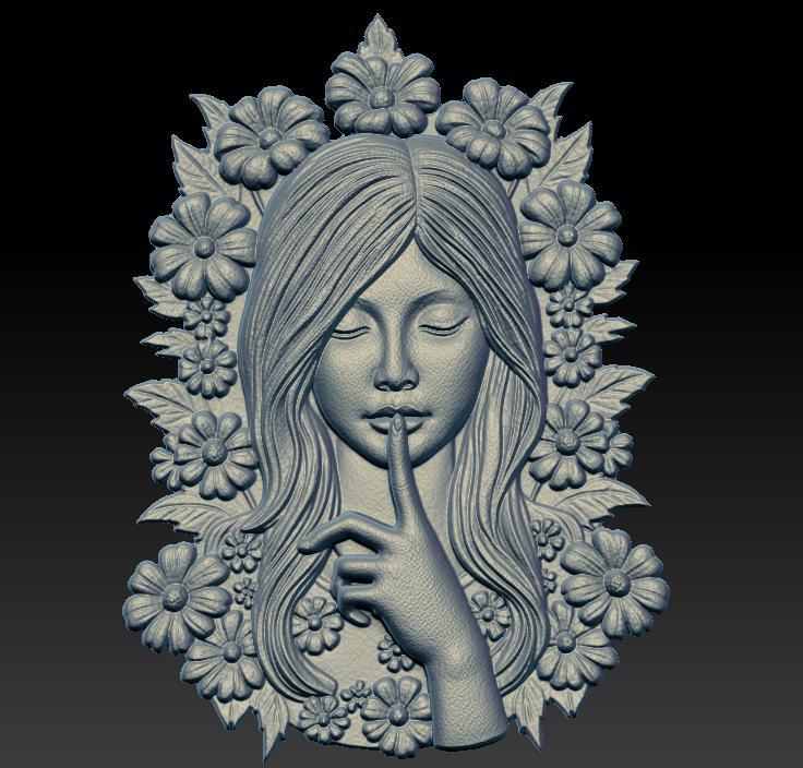Relief of Floral Silence