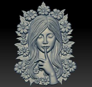 Relief of Floral Silence