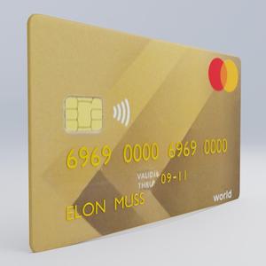 Golden Credit Card