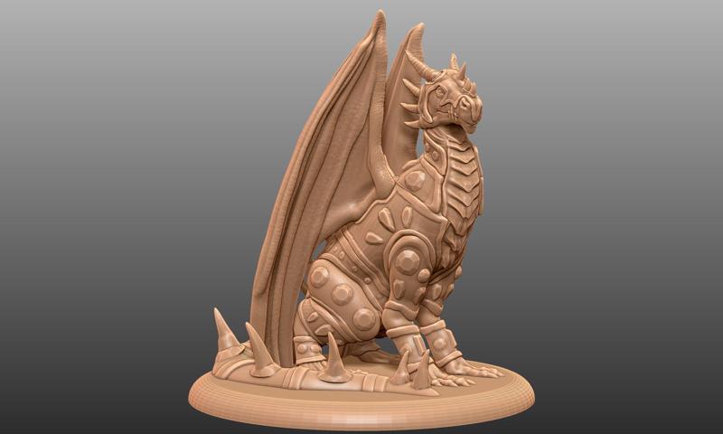 Jeweled Dragon - Tabletop Miniature