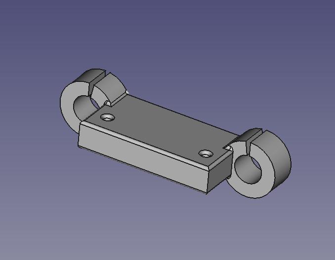 Multirotor Drone mount for Benewake TFMini Lidar