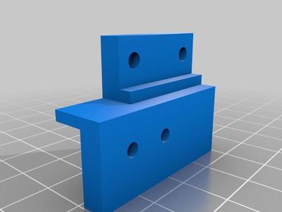 Optical endstop support for the z axis