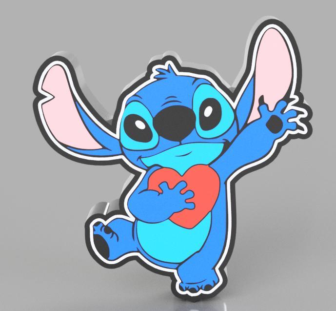 Stitch Heart Layered