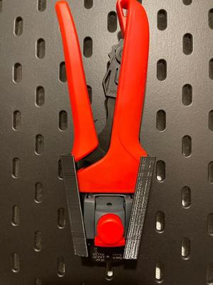 Skadis T-Nut mount for Molex Hand Crimp Tool