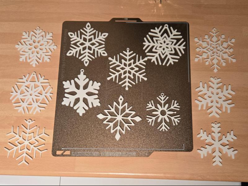 Christmas Tree Snowflakes