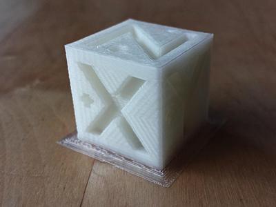 Test Cube to Analyze Ringing