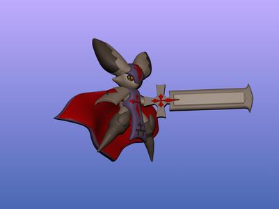 TR-Sixer Mascot Statue