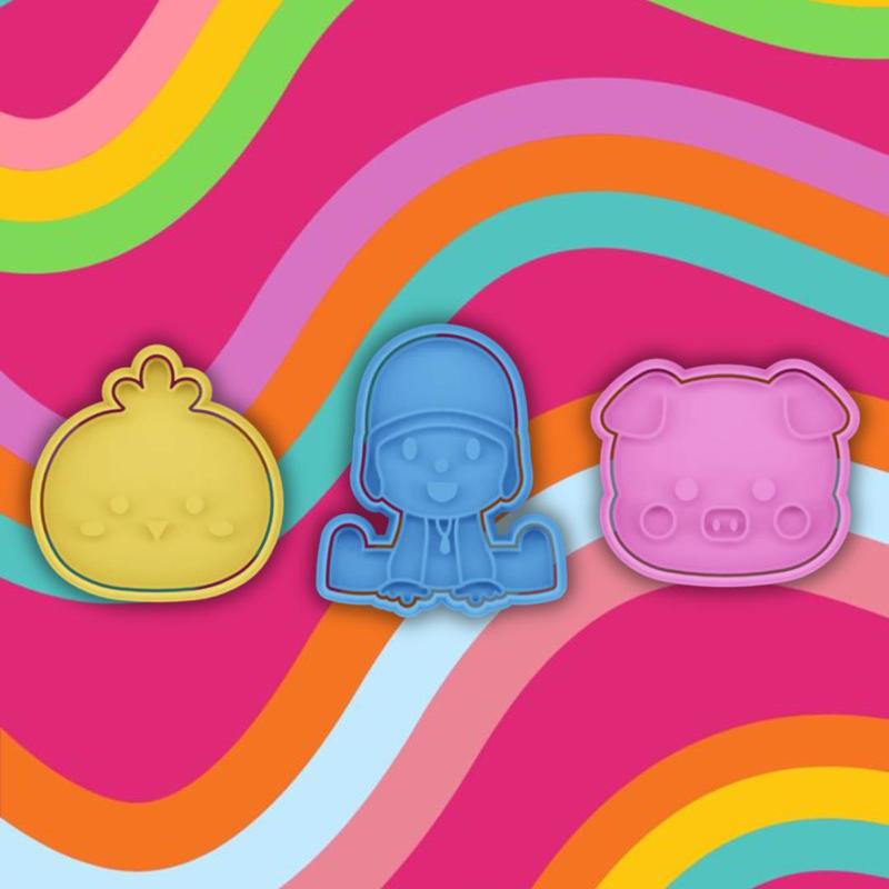 COOKIE CUTTER Pocoyó and friends