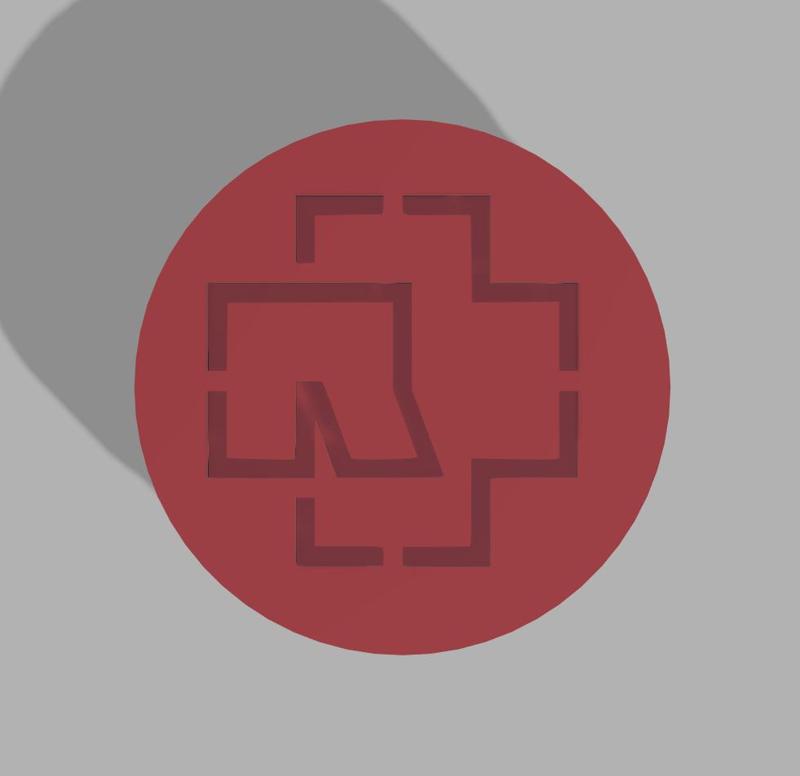 Rammstein Cookie Cutter | Cookie cutter