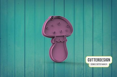 Mushroom Mushroom Cookie Cutter M2