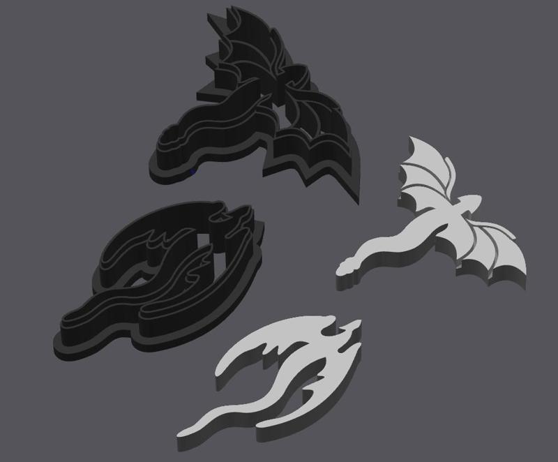 Clay Cutter Dragons