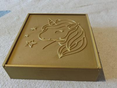 Unicorn board game box