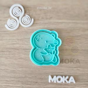 capibara estrella cortador de galleta