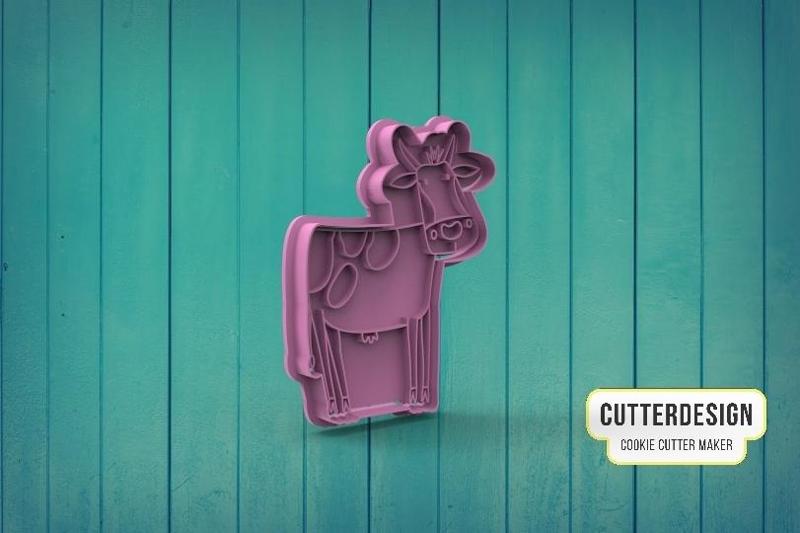 Cow Cow Cookie Cutter M8