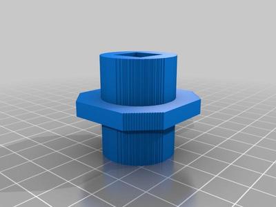 (3D Slash) 2 sided roller with nut inset