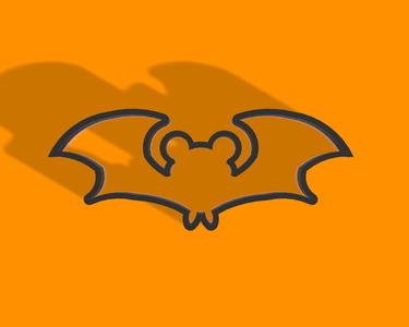 Cookie cutter Bat Figure 10 || Cookie cutter Bat Figure 10