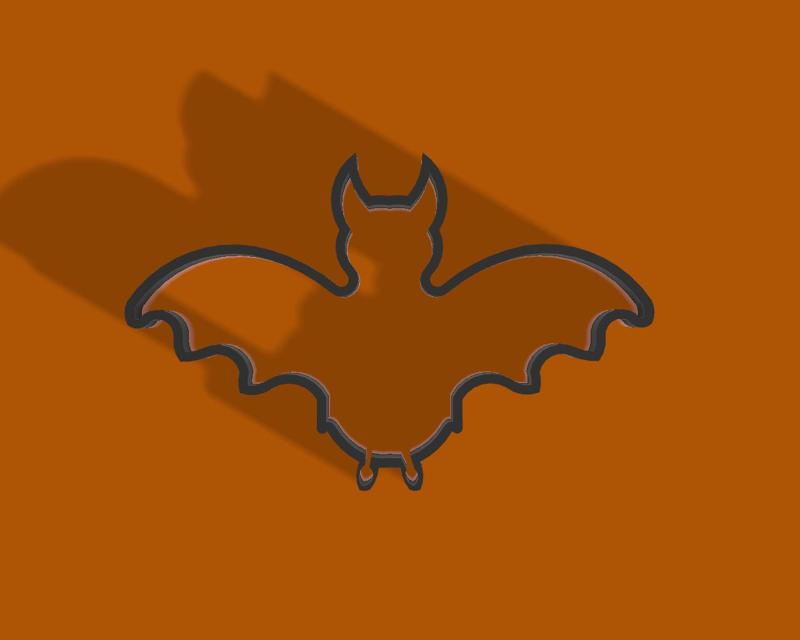 Cookie cutter Bat Figure 3 || Cookie cutter Bat Figure 3