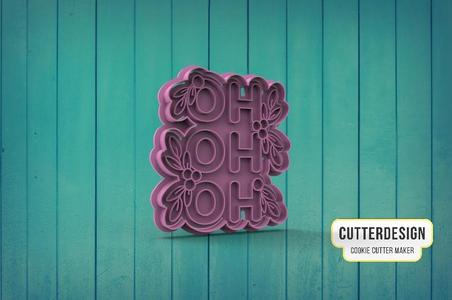 Ho Ho Ho Cookie Cutter