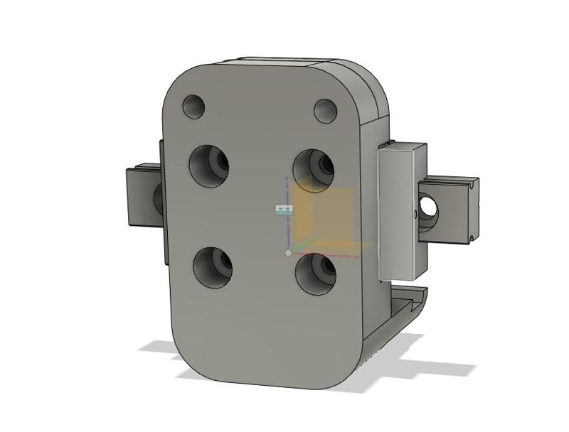 LINEAR RAIL CONVERTOR HOTEND BIQU B1